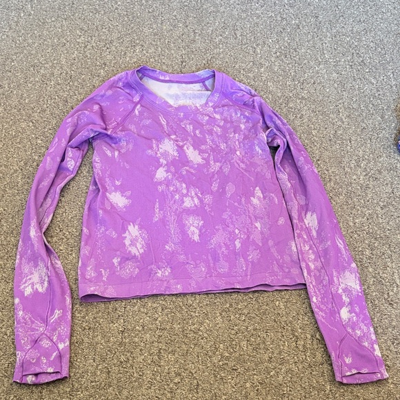lululemon athletica Tops - Lululemon tie dye Long Sleeve Shirt